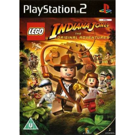 کاور بازی LEGO Indiana Jones The Original Adventures برای PS2