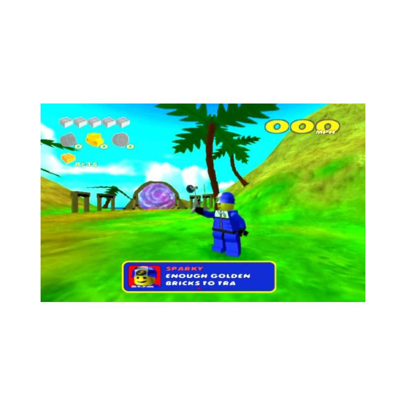 اسکرین شات(تصویر گیم پلی) بازی LEGO Racers 2 برای PS2