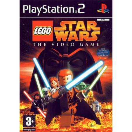 کاور بازی LEGO Star Wars The Video Game برای PS2