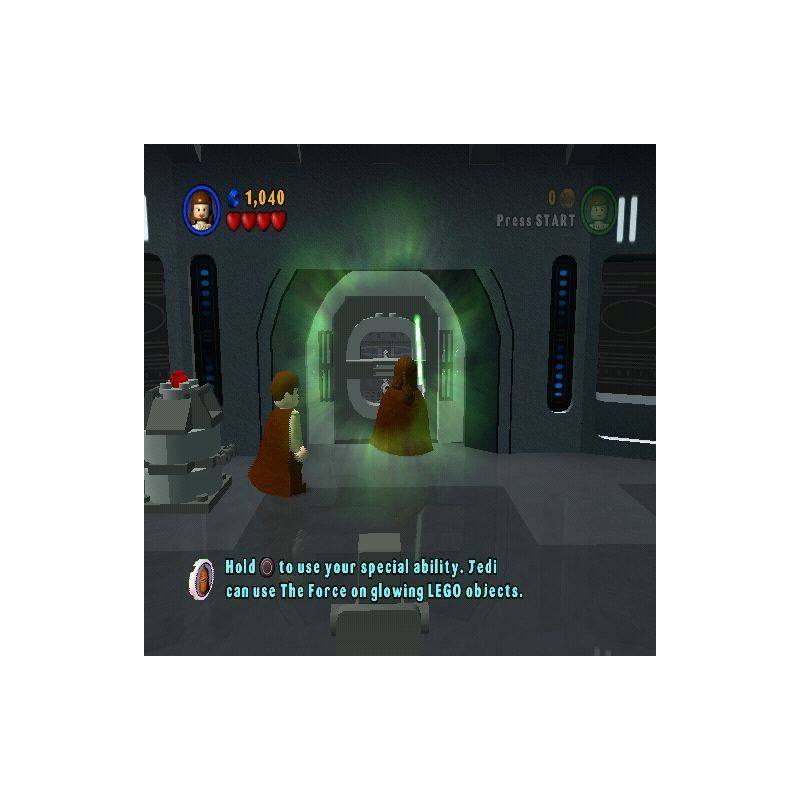 اسکرین شات(تصویر گیم پلی)  بازی LEGO Star Wars The Video Game برای PS2
