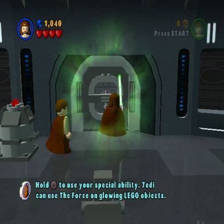 اسکرین شات(تصویر گیم پلی)  بازی LEGO Star Wars The Video Game برای PS2