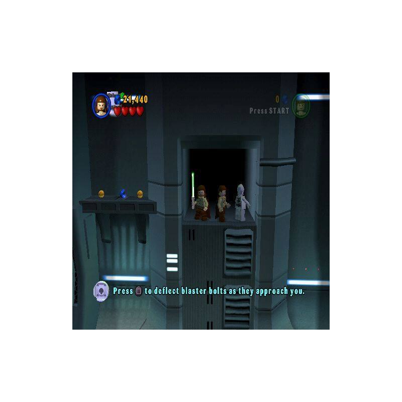 اسکرین شات(تصویر گیم پلی)  بازی LEGO Star Wars The Video Game برای PS2