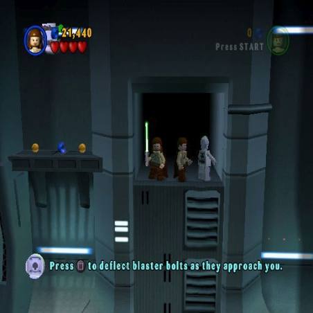 اسکرین شات(تصویر گیم پلی)  بازی LEGO Star Wars The Video Game برای PS2