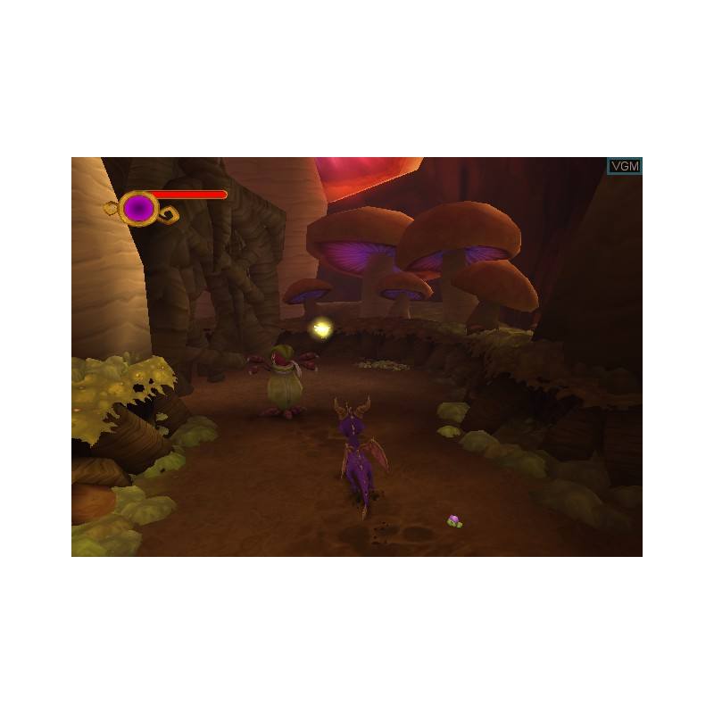 اسکرین شات(تصویر گیم پلی) بازی The Legend of Spyro A New Beginning برای PS2