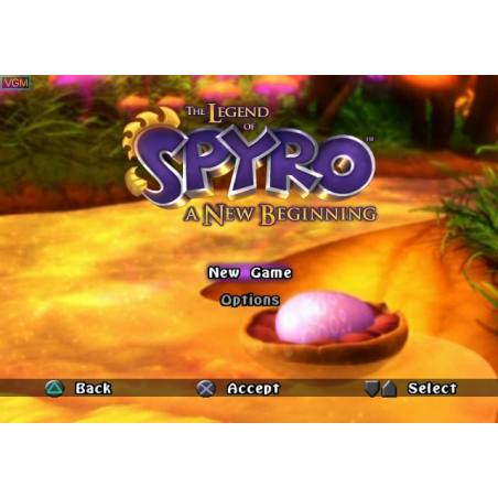 اسکرین شات(تصویر گیم پلی) بازی The Legend of Spyro A New Beginning برای PS2