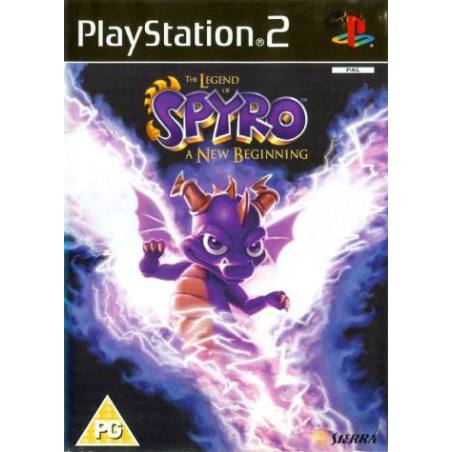 کاور بازی The Legend of Spyro A New Beginning برای PS2