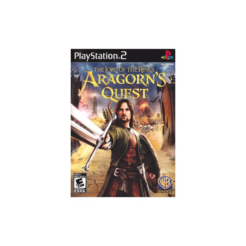 کاور بازی The Lord of the Rings Aragorn’s Quest  برای PS2