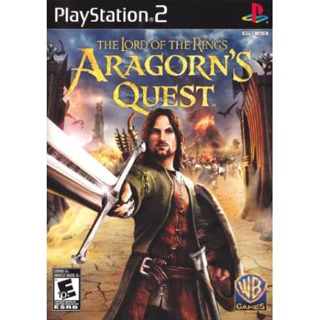 کاور بازی The Lord of the Rings Aragorn’s Quest  برای PS2