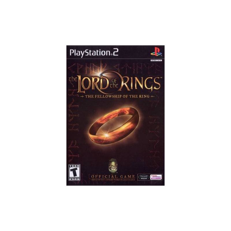 کاور بازی The Lord of the Rings: The Fellowship of the Ring برای PS2