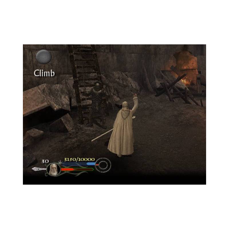 اسکرین شات(تصویر گیم پلی)  بازی The Lord of the Rings: The Fellowship of the Ring برای PS2