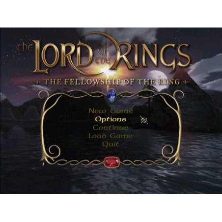 اسکرین شات(تصویر گیم پلی)  بازی The Lord of the Rings: The Fellowship of the Ring برای PS2