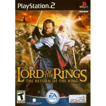 کاور بازی The Lord of the Rings: The Return of the King برای PS2