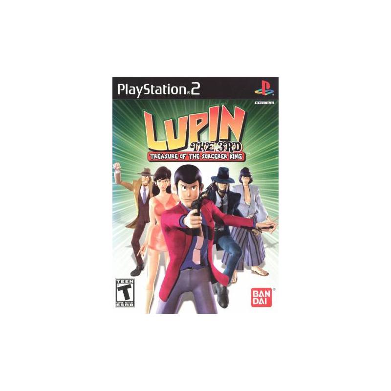 کاور بازی Lupin the 3rd: Treasure of the Sorcerer King برای PS2