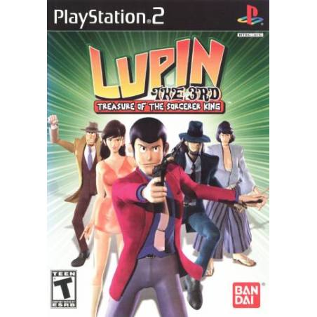 کاور بازی Lupin the 3rd: Treasure of the Sorcerer King برای PS2