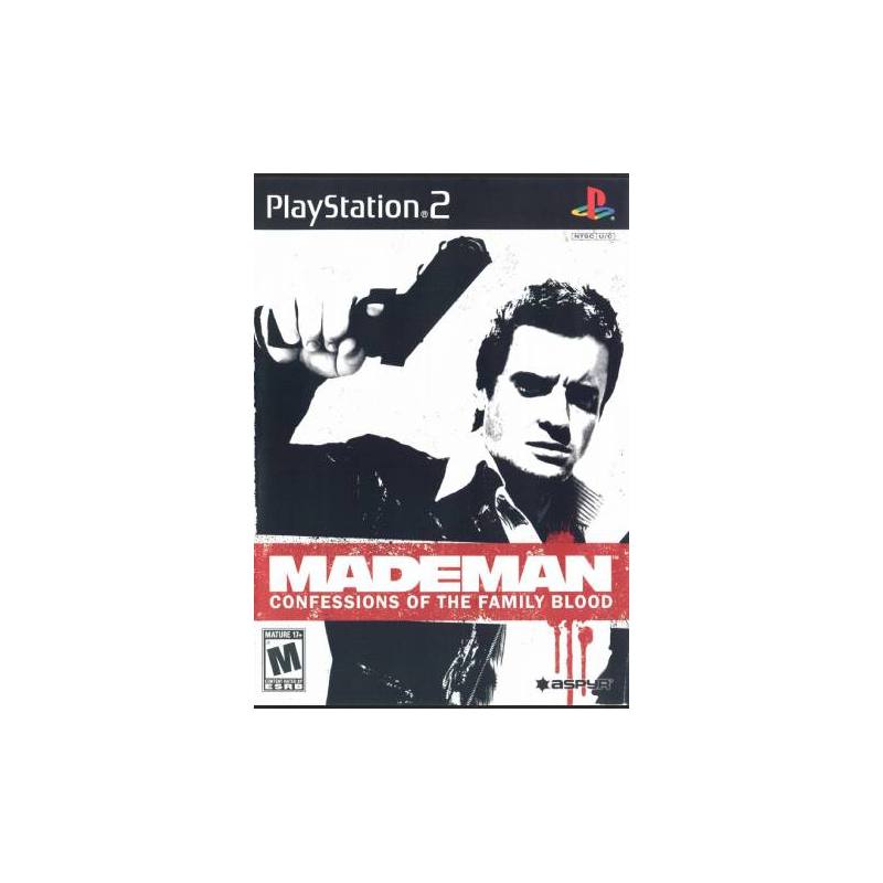 کاور بازی Made Man Confessions of the Family Blood برای PS2
