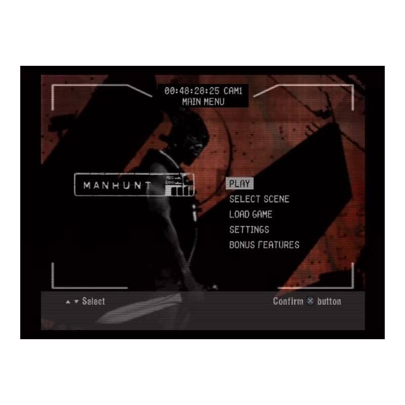 اسکرین شات(تصویر گیم پلی) بازی Manhunt برای PS2
