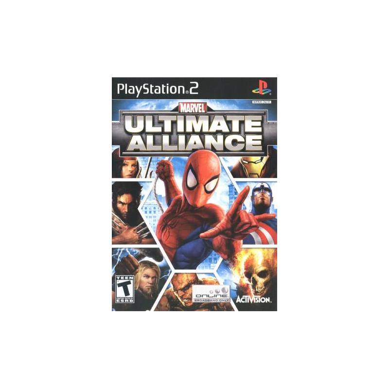 کاور بازی Marvel Ultimate Alliance برای PS2