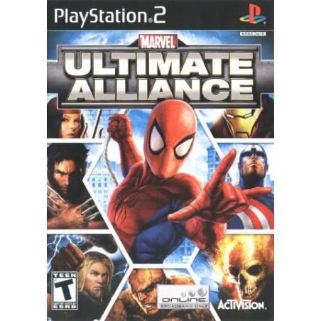 کاور بازی Marvel Ultimate Alliance برای PS2