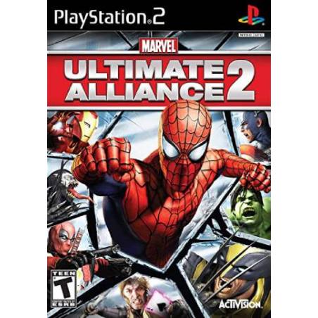 کاور بازی Marvel Ultimate Alliance 2 برای PS2