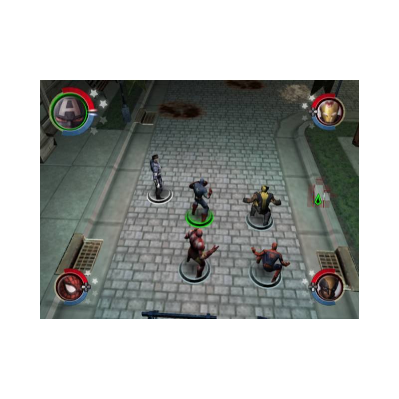 اسکرین شات(تصویر گیم پلی)  بازی Marvel Ultimate Alliance 2 برای PS2