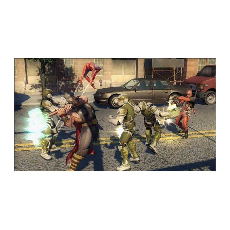 اسکرین شات(تصویر گیم پلی)  بازی Marvel Ultimate Alliance 2 برای PS2