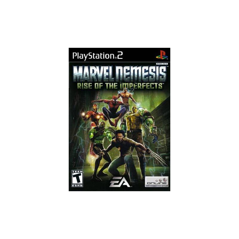 کاور بازی Marvel Nemesis Rise of the Imperfects  برای PS2