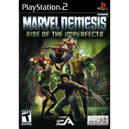 کاور بازی Marvel Nemesis Rise of the Imperfects  برای PS2