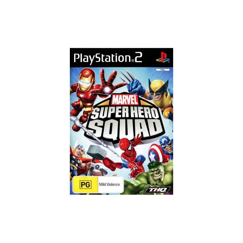 کاور بازی Marvel Super Hero Squad برای PS2
