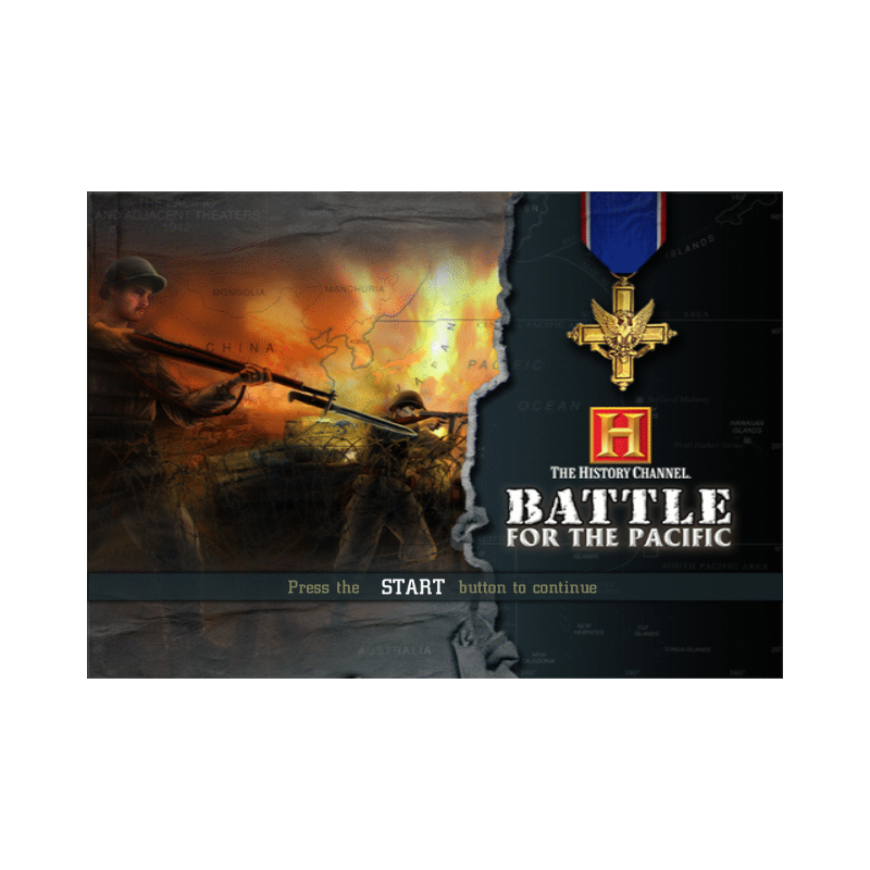 اسکرین شات(تصویر گیم پلی)بازی The History Channel Battle for the Pacific برای PS2