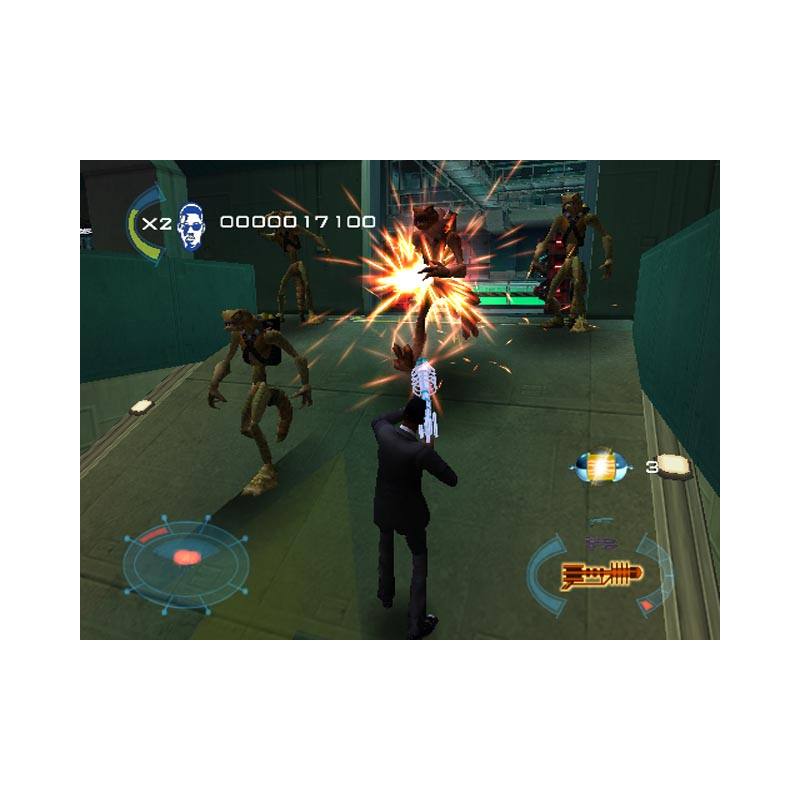 اسکرین شات(تصویر گیم پلی) بازی Men in Black II Alien Escape برای PS2