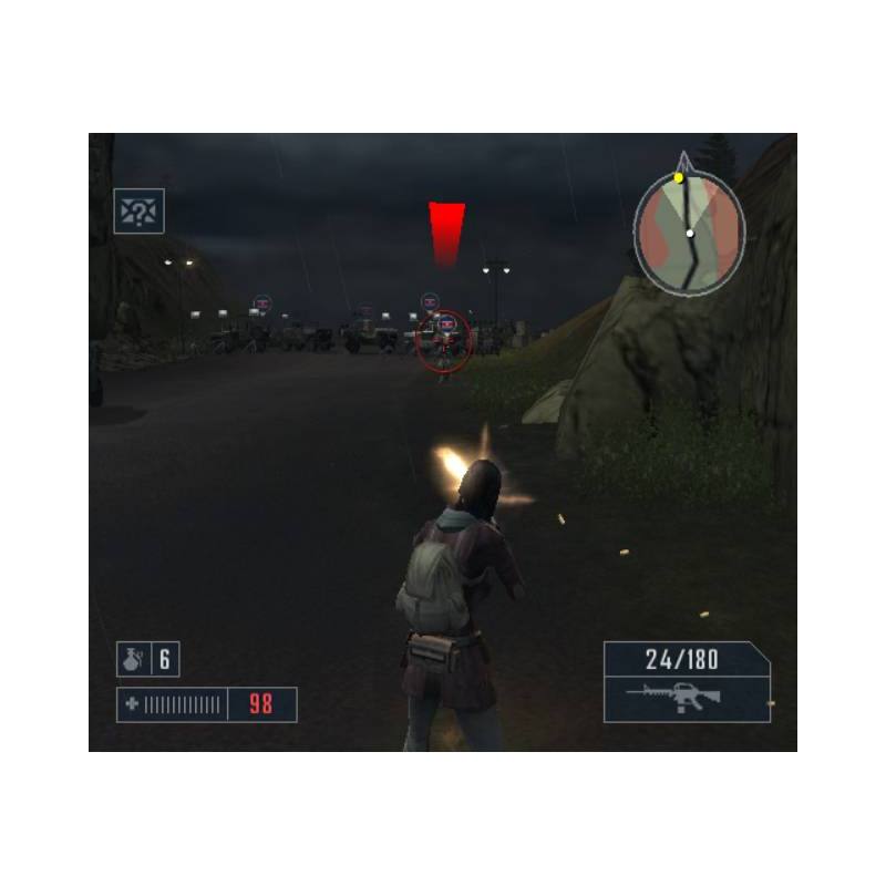 اسکرین شات(تصویر گیم پلی) بازی Mercenaries Playground of Destruction برای PS2