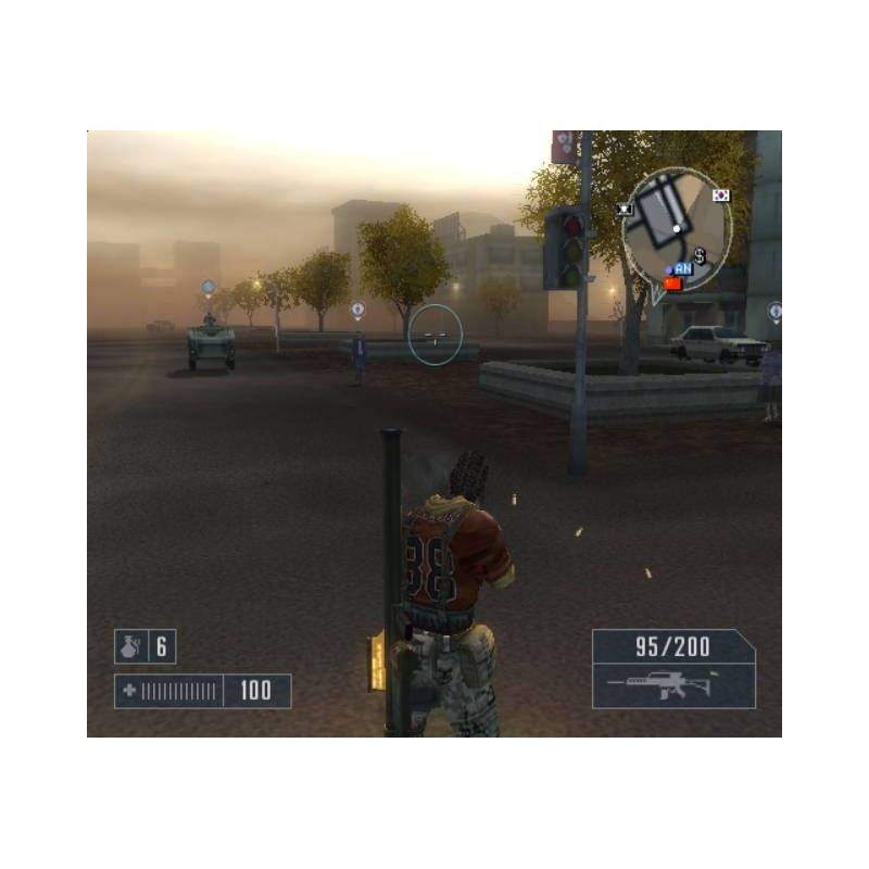 اسکرین شات(تصویر گیم پلی) بازی Mercenaries Playground of Destruction برای PS2