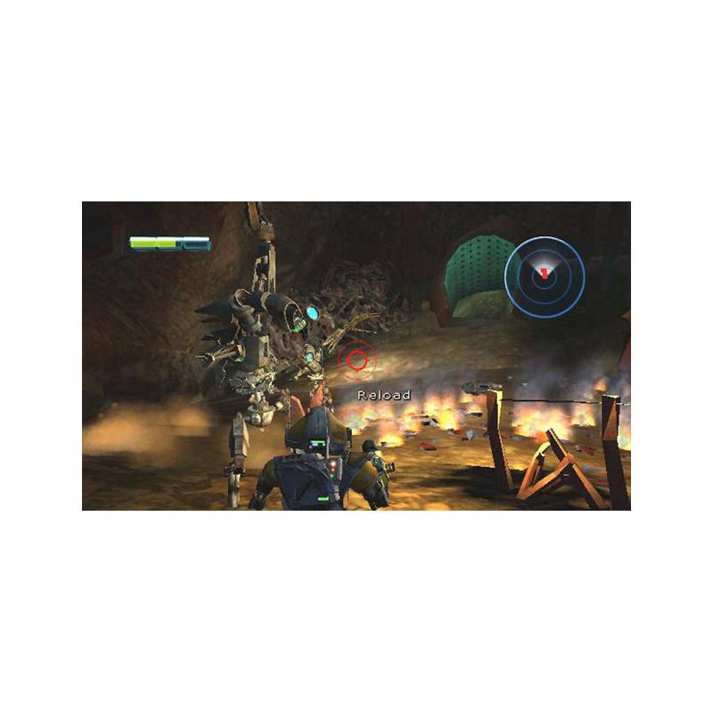 اسکرین شات(تصویر گیم پلی)  بازی  Metal Arms Glitch in the System برای PS2