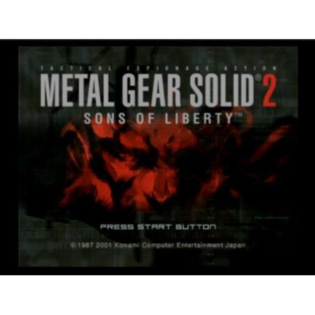 اسکرین شات(تصویر گیم پلی) بازی Metal Gear Solid 2 Sons of Liberty برای PS2