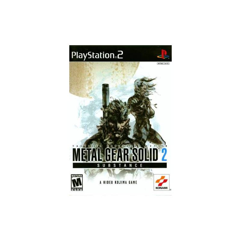 کاور بازی Metal Gear Solid 2 Substance برای PS2