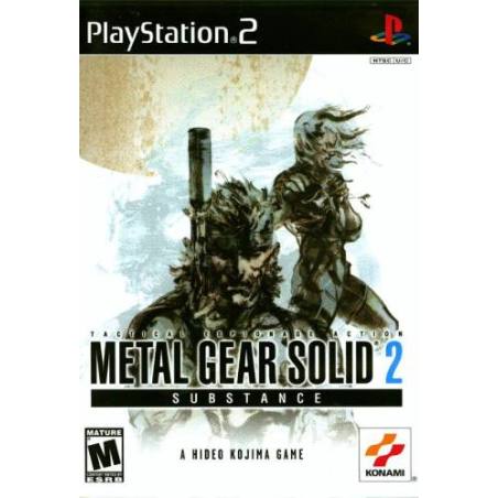 کاور بازی Metal Gear Solid 2 Substance برای PS2
