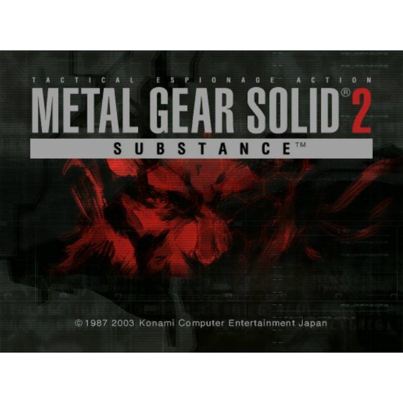 اسکرین شات(تصویر گیم پلی) بازی Metal Gear Solid 2 Substance برای PS2