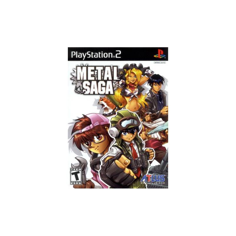 کاور بازی Metal Saga برای PS2