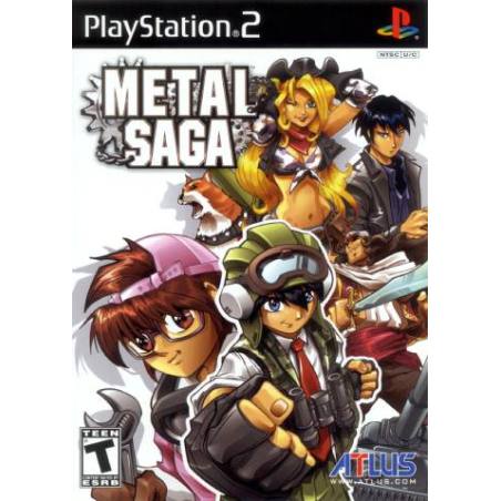 کاور بازی Metal Saga برای PS2