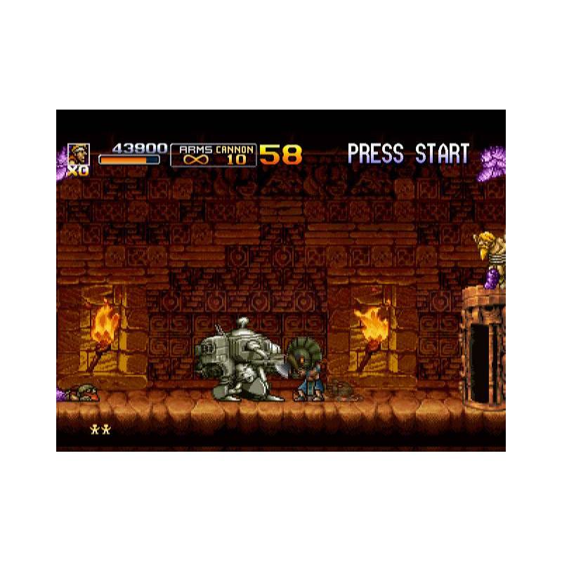 اسکرین شات(تصویر گیم پلی)  بازی Metal Slug 4 برای PS2
