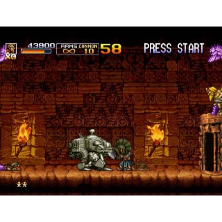 اسکرین شات(تصویر گیم پلی)  بازی Metal Slug 4 برای PS2