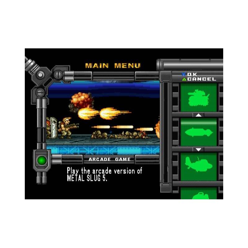 اسکرین شات(تصویر گیم پلی)  بازی Metal Slug 4 برای PS2