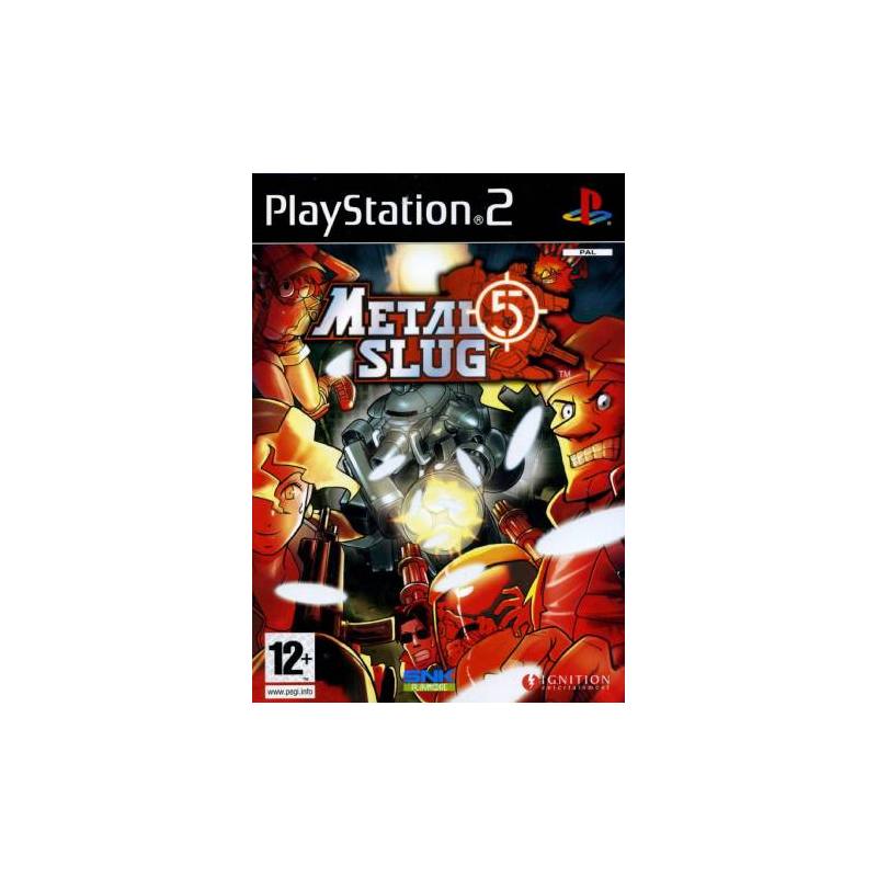 کاور بازی Metal Slug 5 برای PS2