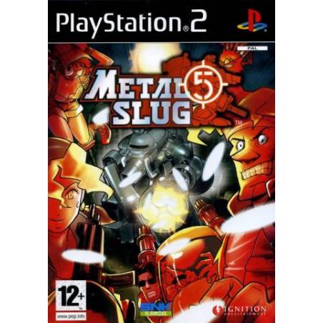 کاور بازی Metal Slug 5 برای PS2