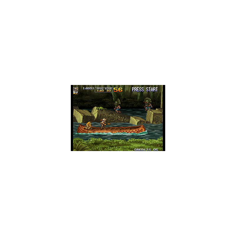 اسکرین شات(تصویر گیم پلی)  بازی Metal Slug 5 برای PS2