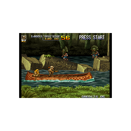 اسکرین شات(تصویر گیم پلی)  بازی Metal Slug 5 برای PS2