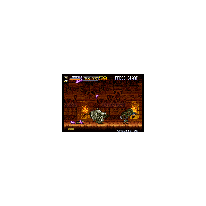 اسکرین شات(تصویر گیم پلی)  بازی Metal Slug 5 برای PS2