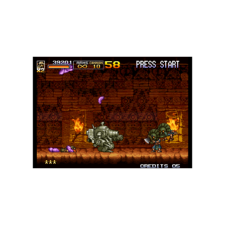 اسکرین شات(تصویر گیم پلی)  بازی Metal Slug 5 برای PS2