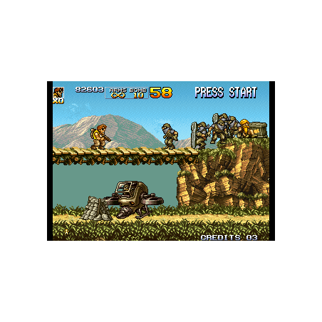 اسکرین شات(تصویر گیم پلی)  بازی Metal Slug 5 برای PS2