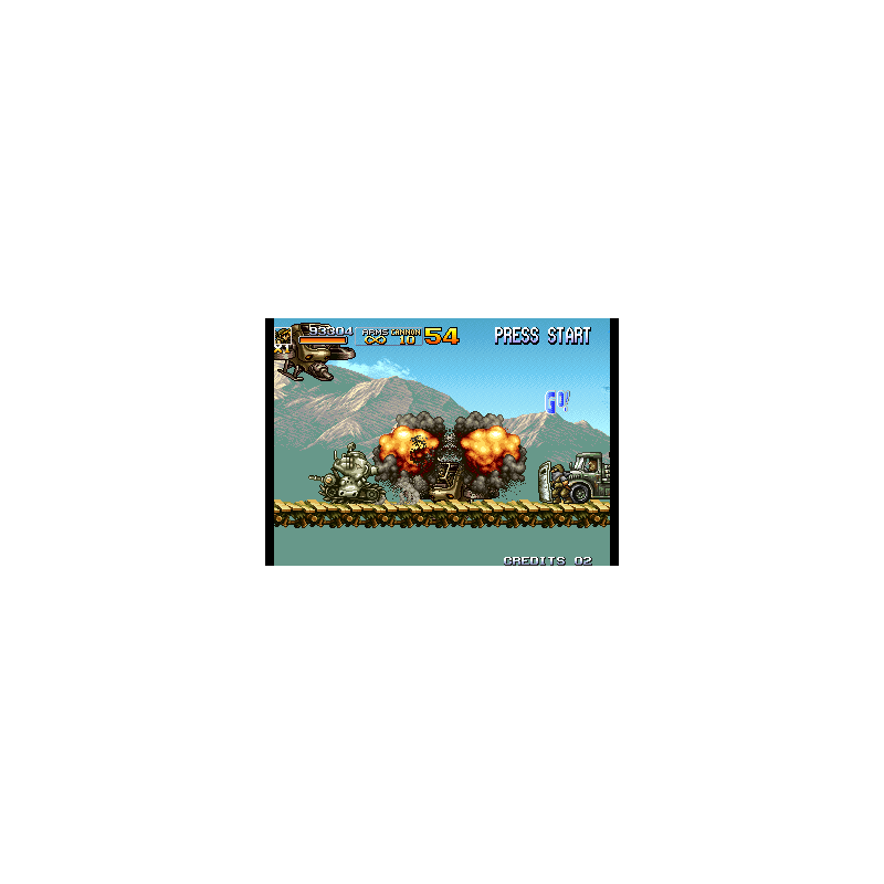 اسکرین شات(تصویر گیم پلی)  بازی Metal Slug 5 برای PS2
